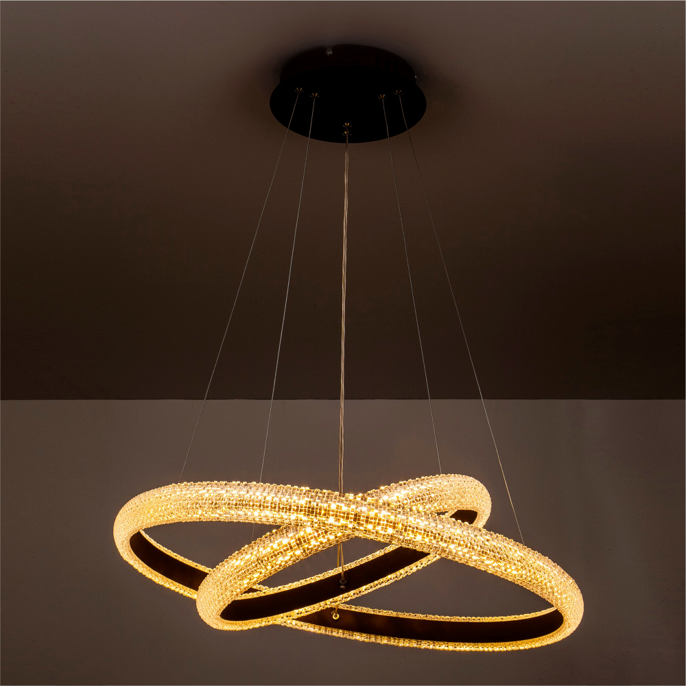 Подвесной светодиодный cветильник LED4U L1588-60-40 BR