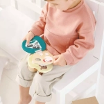 Развивающие игрушки для малышей  Книжка-подвеска "Домашние животные"