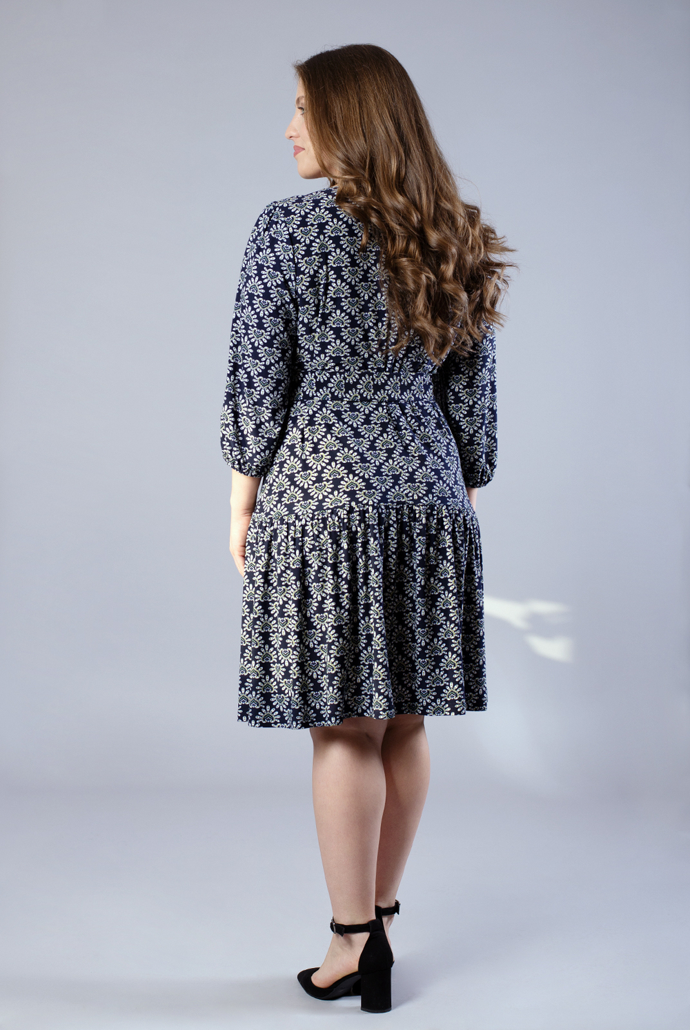 Платье женское 3211ЛПА, цикломен #172Цик053211ЛПА