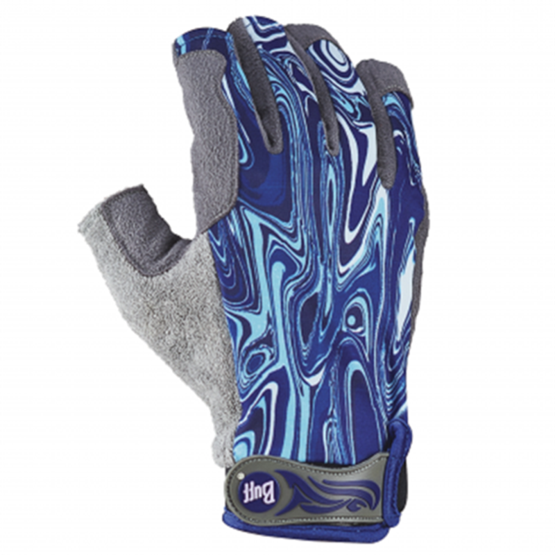 Перчатки рыболовные Buff Mirage Blue Фото 1