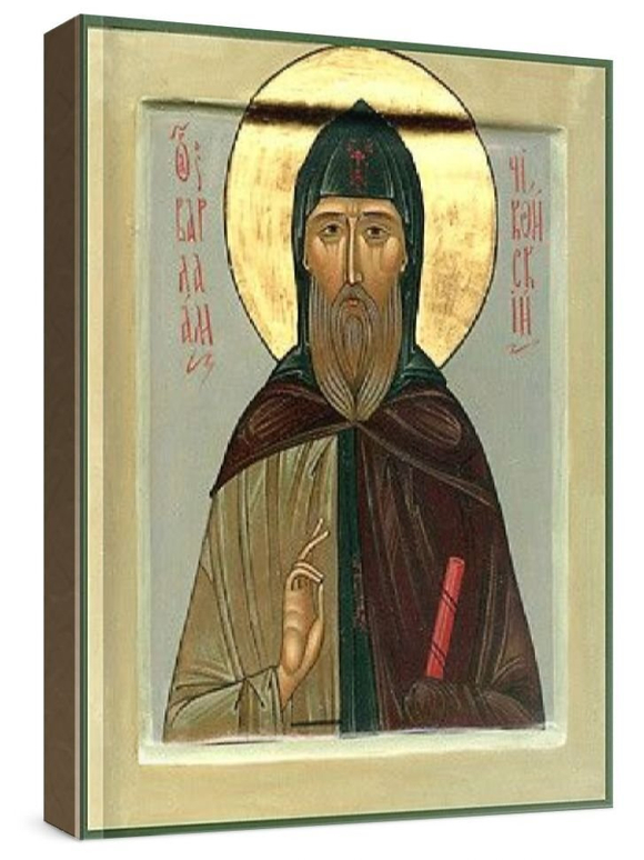 Варлаам Чикойский (рукописная икона)