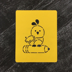 Птичка на карандаше №1