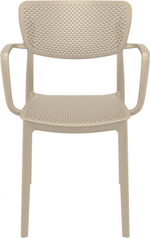 Кресло пластиковое Siesta Contract Loft, бежевый