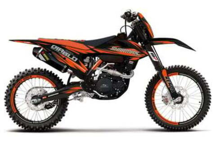 Мотоцикл кроссовый эндуро SHARMAX Ultra 320 EFI