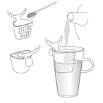 Сито для заваривания rudolf, organic, зеленое
