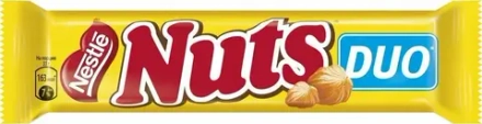 Nuts Батончик шоколадный, 66гр, блок 24шт., Натс