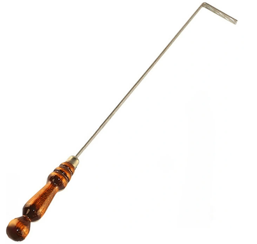 Кочерга с дер.ручкой 50 см (P3) нерж.