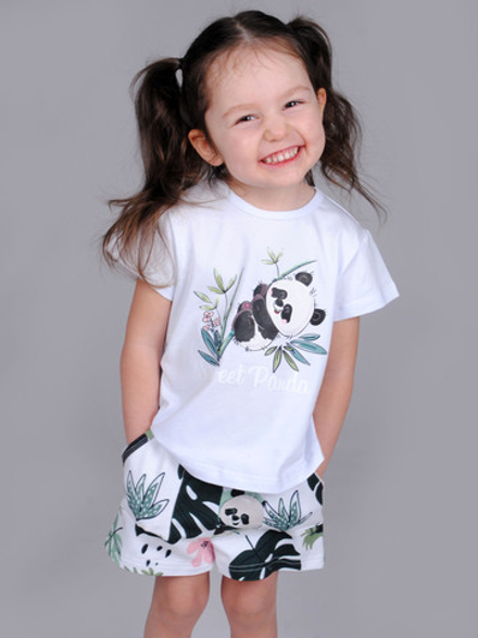 Комплект трикотажный для девочки 3-6 лет Fleur de Vie