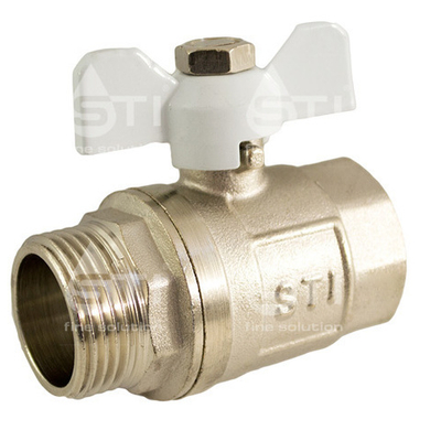 Кран шаровой STI ШГ бабочка 25