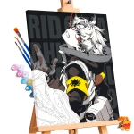 Картина по номерам Гачиакута Рудо Сюребрек