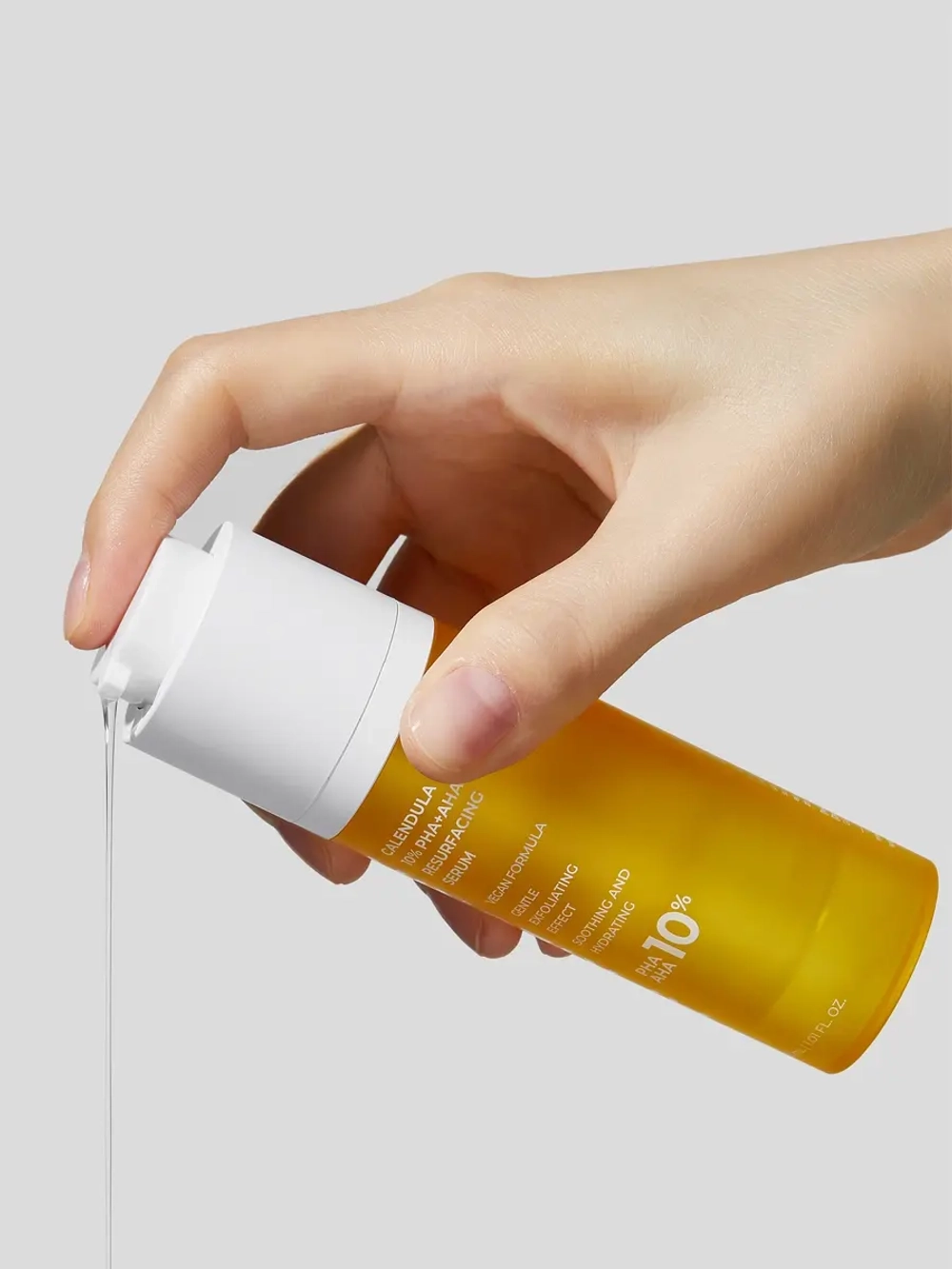 APRILSKIN Сыворотка с календулой и кислотами для очищения и сужения пор Calendula 10% PHA + AHA Resurfacing Serum 30 мл