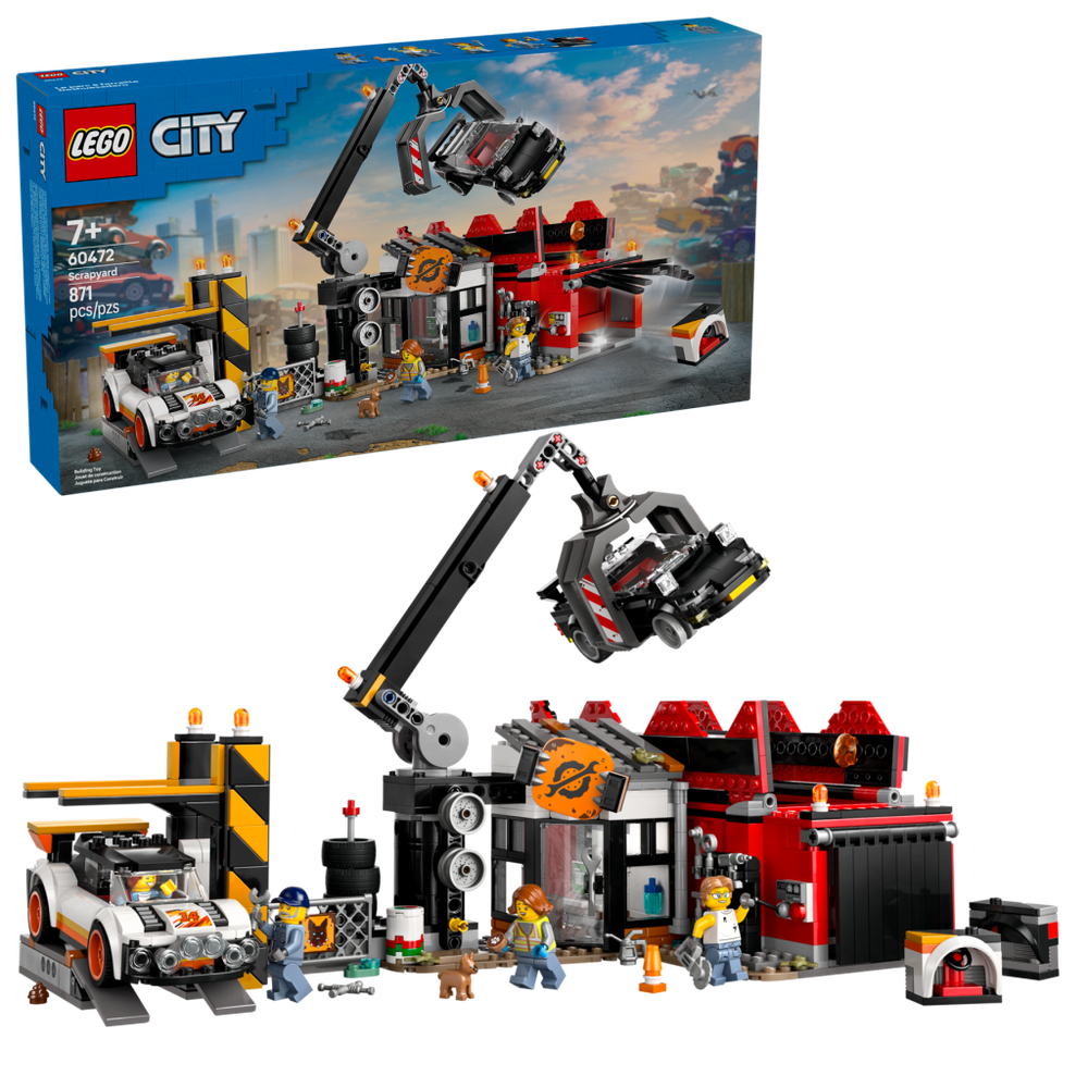 LEGO City 60472 — Автомобильная свалка