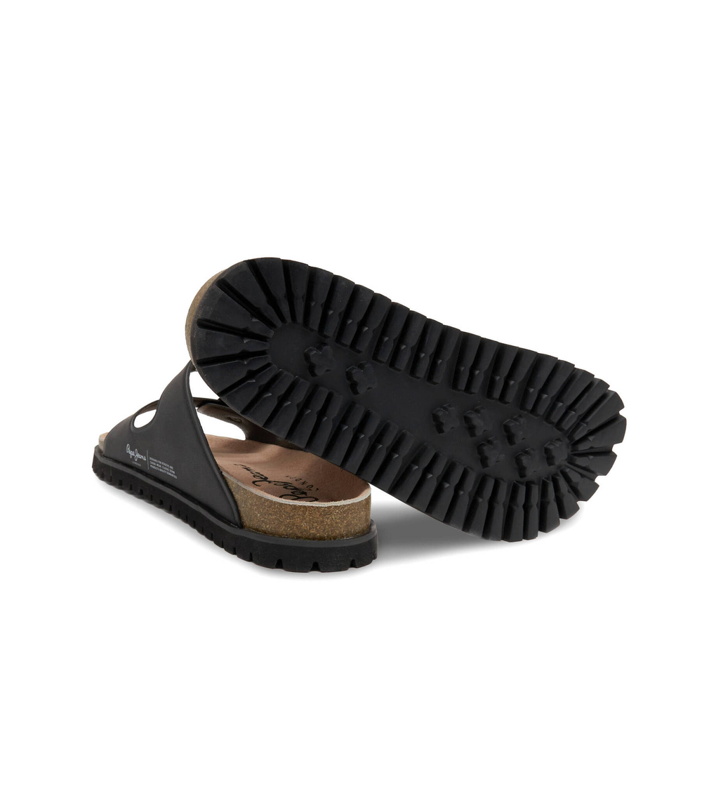 Шлепанцы URBAN SANDAL BASIC EMBOED Pepe Jeans London - черный(PMS90104)