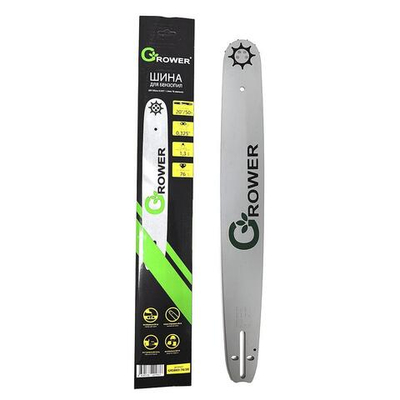 Шина для бензопил Grower GRSB83-76/20 (20"; 0,325"; 1.3мм; 76 звеньев) 194292