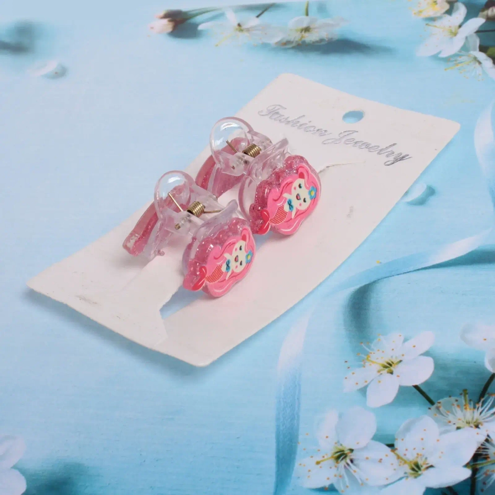 Заколки-краб для волос детские 2 шт «Malvina- Русалочка», 2,4*2,5 см