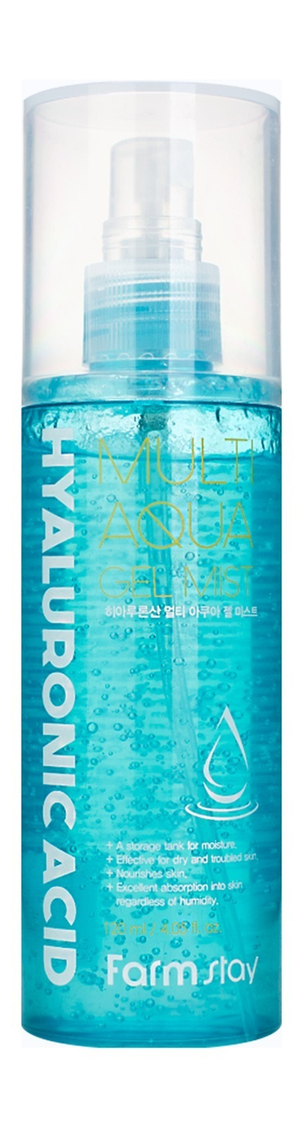 Гель-спрей для лица с гиалуроновой кислотой 120 г FarmStay Hyaluronic Acid Multi Aqua Gel Mist