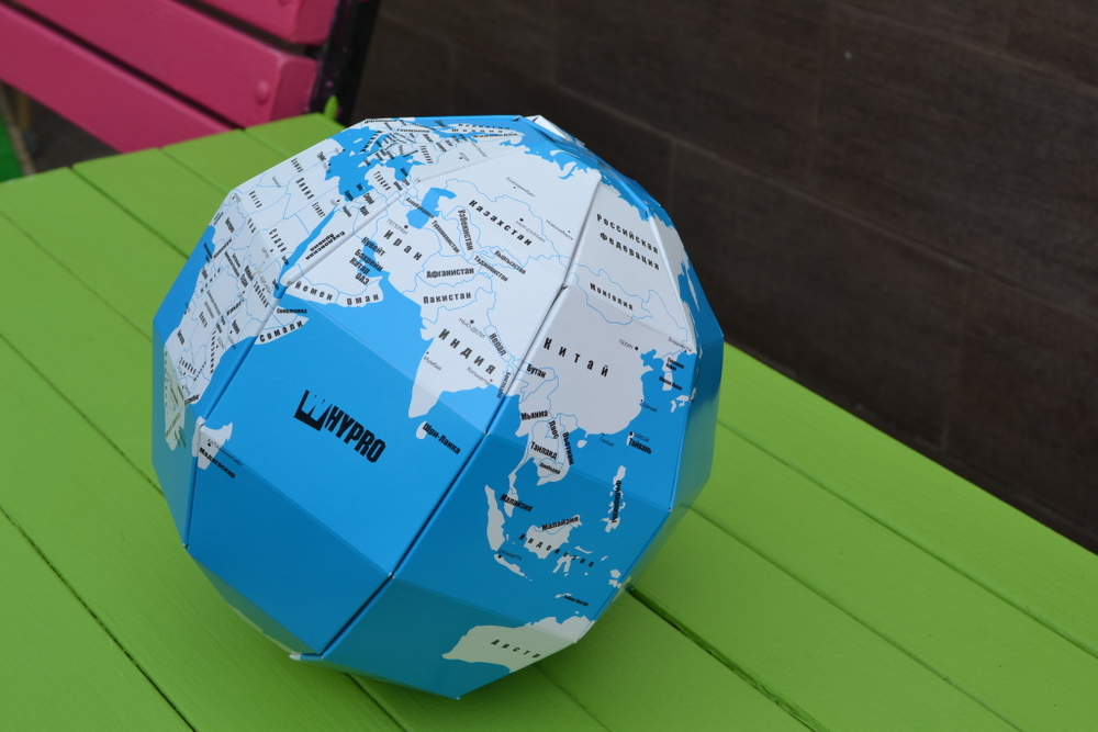 Глобус путешествий Карта мира политическая настенная Декор для дома, подарок