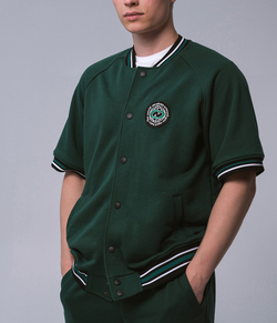Short Sleeve Bomber Зеленый
