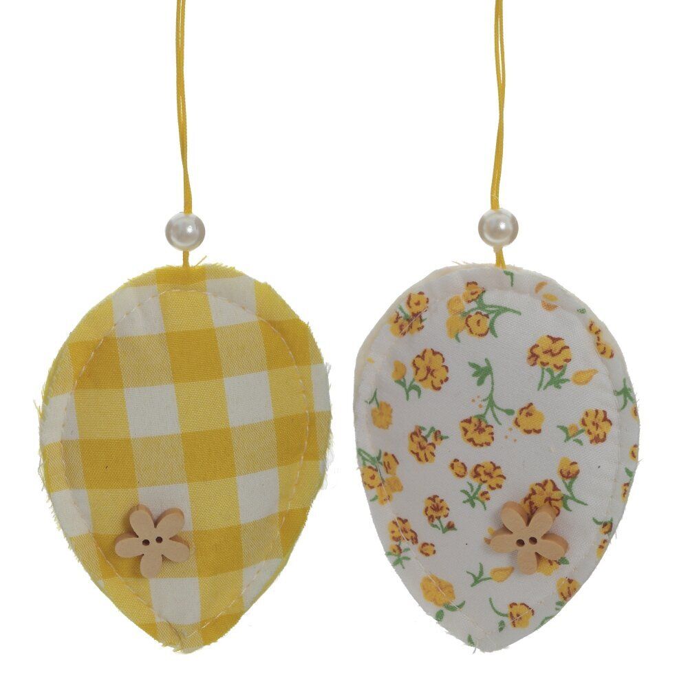 GAEM Набор из 2-х Изделий декоративных подвесных "Яйцо", L6 W1 H8 см