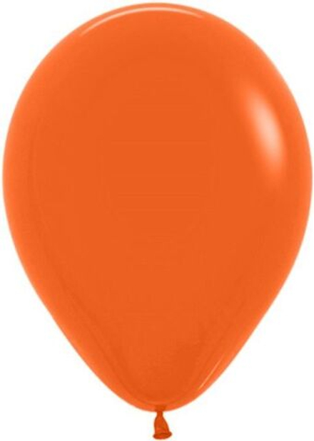 Шар (5''/13 см) Оранжевый, пастель, 100 шт.