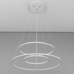 Citilux Неон Смарт CL731A090E RGB Умная подвесная люстра Белая