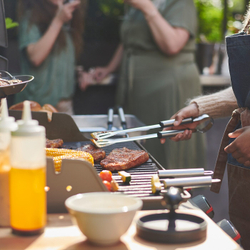 IKEA GRILLTIDER  (ИКЕА ГРИЛЛТИДЕР)  -  Аксессуары для барбекю, 2 штуки, нержавеющая сталь