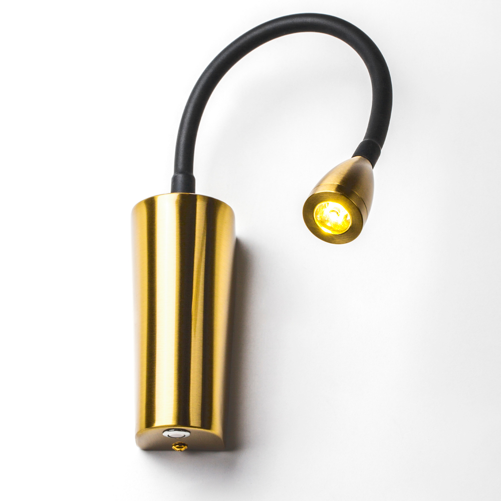 808641 Бра MURO III COB LED 3W 200LM 30G ЛАТУНЬ 3000K