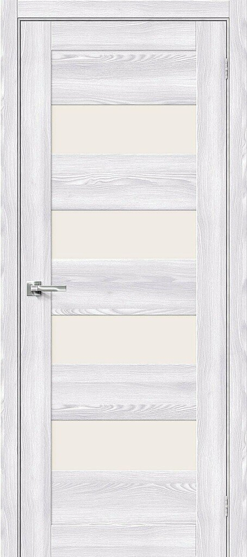 Дверь Браво-23 / Цвет Riviera Ice / Стекло Magic Fog / Двери Браво