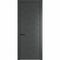 Фото межкомнатной двери эмаль Profil Doors 9PE графит глухая кромка чёрная