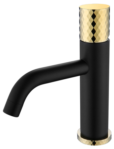 Смеситель STICK для умыв. низ. BLACK DIAMOND GOLD_Комплект