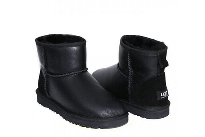 UGG Mens Classic Mini Metallic Black