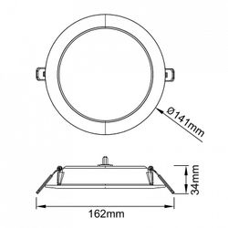Встраиваемый светильник Mantra NASAO 9296