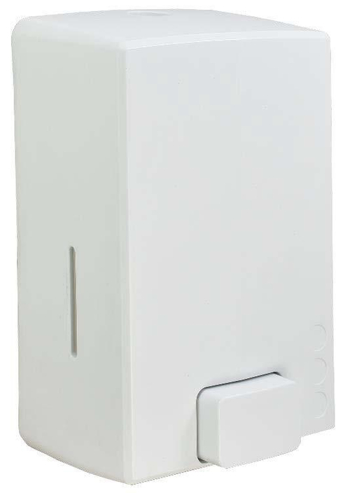 Диспенсер для мыла с кнопкой 1000 мл. ABS CLASSIC 03043.W белый