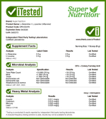 Super Nutrition, L-глютамин и L-лейцин, без вкусовых добавок, 450 г (15,87 унции)