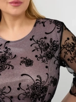 Платье вечернее блестящее