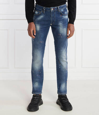 Джинсы Trousers Philipp Plein - темно-синий(MDT3680 PDE004N)
