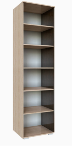 Оскар-18 Шкаф бельевой (Дуб Сонома/Венге)