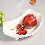 Ваза для для фруктов 250мм 10" "Chan Wave Quadro", ivory LQ-QB0019В