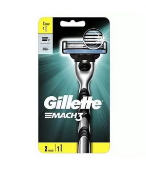 Станок для бритья Mach3 + 2 кассеты GILLETTE