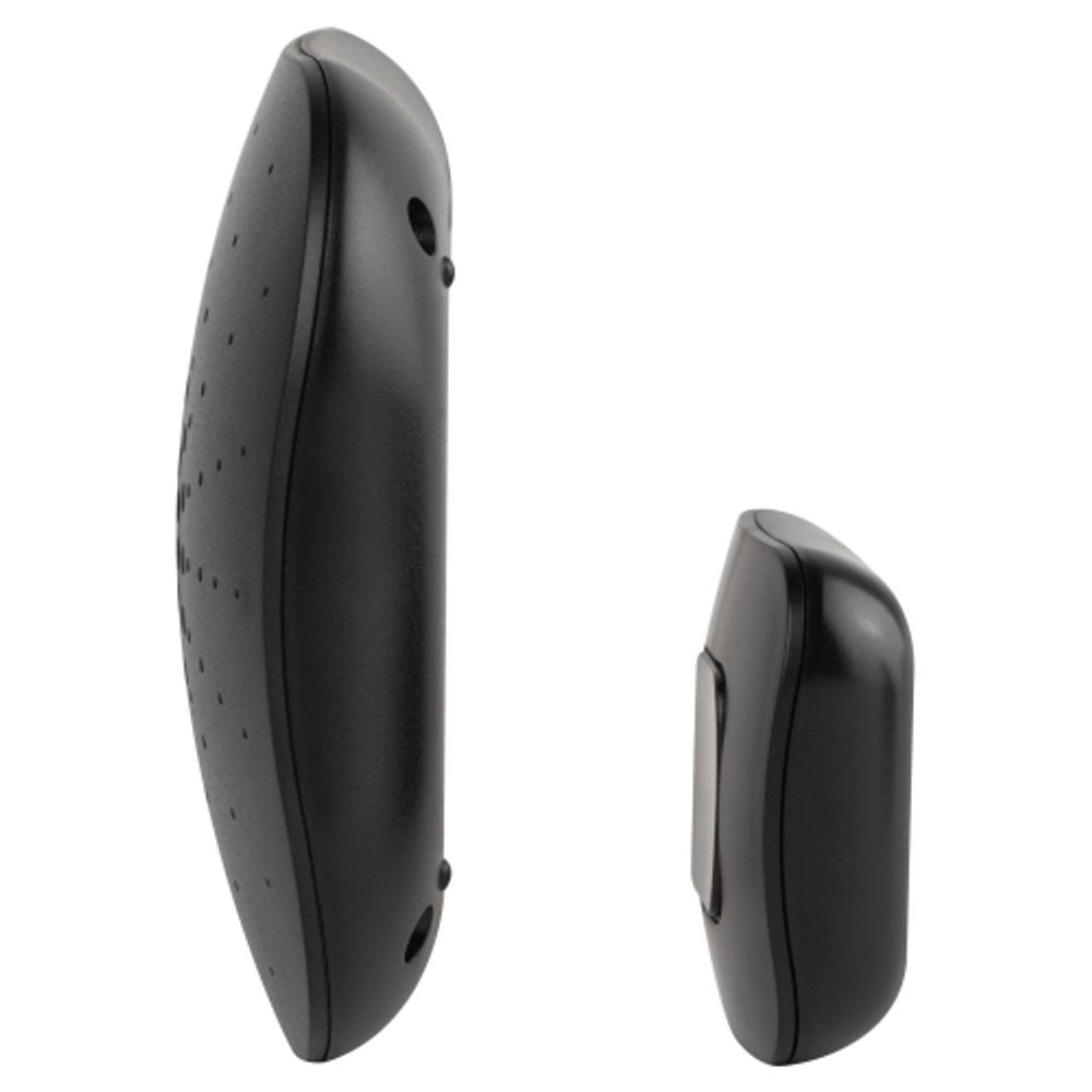 Звонок дверной ЭРА BIONIC Black беспроводной, черный, 6 мелодий | Электрозвонки беспроводные