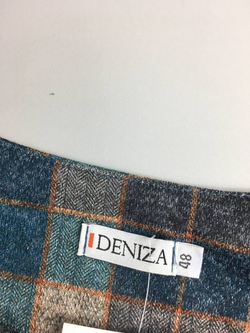 Платье DENIZA в клетку 48 размер, новое