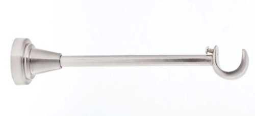 Стеновой кронштейн Д=19 мм серебро мат