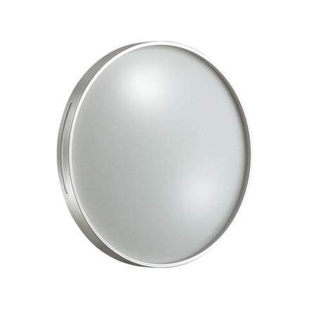 2076/DL PALE SN 000 Светильник пластик/белый/серебристый LED 48Вт 3000-6300K D390 IP43 пульт ДУ GETA SILVER