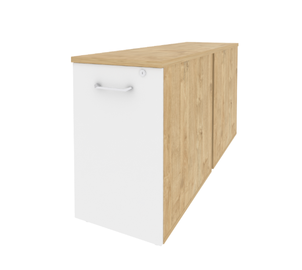 Тумба двойная низкая выдвижная приставная/опорная Onix Direct