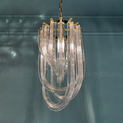 Подвесной светильник Cloyd MEBIUS-A P1 / Ø20 см - золото (арт.10923)