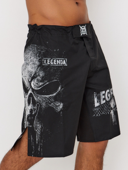 Шорты Legenda Череп Каратель черный