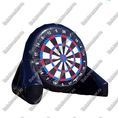 Надувной дартс «День» на подкачке, диаметр 4 м, размер 4×2×4 м