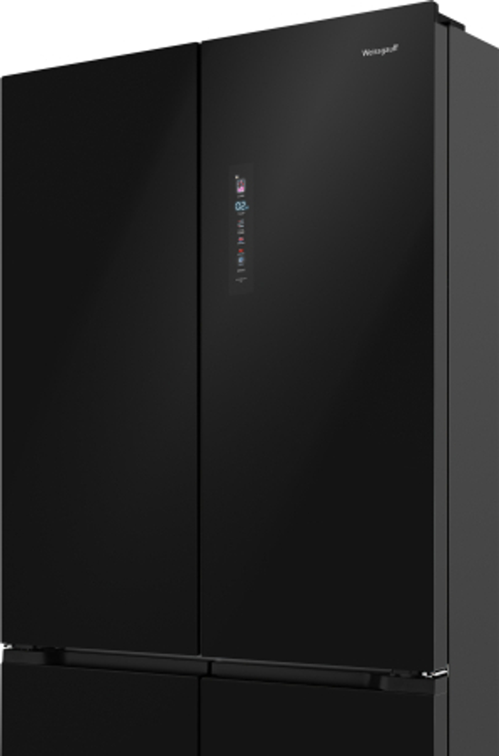 Холодильник Weissgauff  WCD 510 Built-in Inverter NoFrost Black Glass