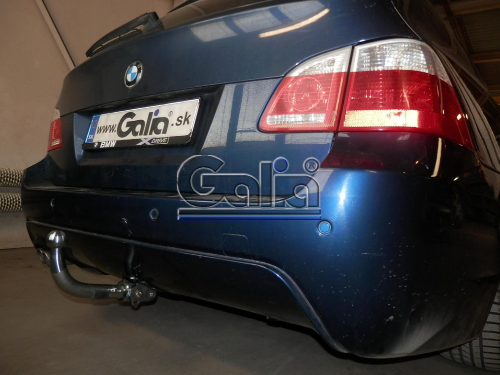 Фаркоп оцинкованный Galia B022C для BMW 5-Series E60 седан / E61 универсал 2003-2010(паспорт и сертификат в комплекте)(без электрики)
