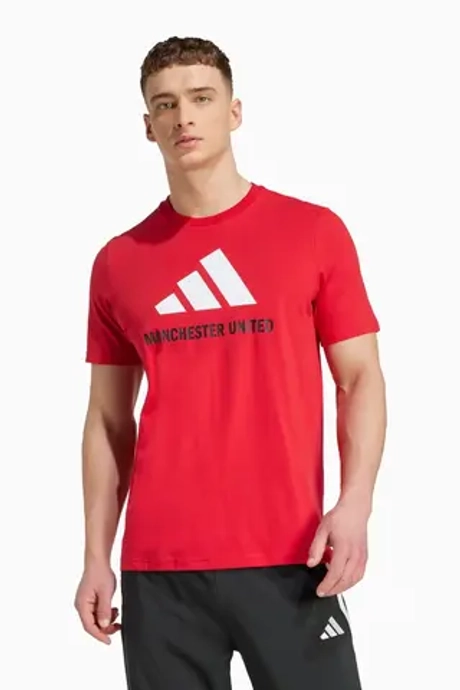Футболка adidas Manchester United 24/25 Seasonal Graphic Tee - красный